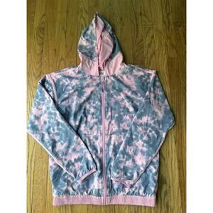 Athletes Girl Tie Dye Pink Windbreaker XXL